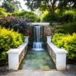 Garten Wasserfall